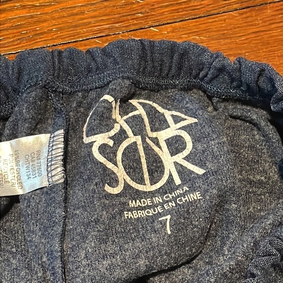 Chasor Kid’s Blue Pants and Zip Up Sweatshirt Size 7 - Picture 4 of 11